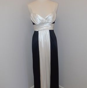 Black and White Formal Dress
